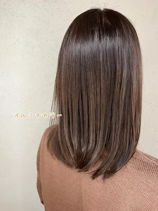 セミロング カラー unpeuhair二条店所属・長岡 美紀のその他イメージ