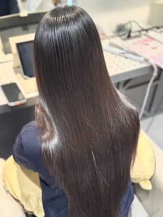 ロング 巻ける美髪矯正/ 韓国ヘア/yutaのヘアスタイル