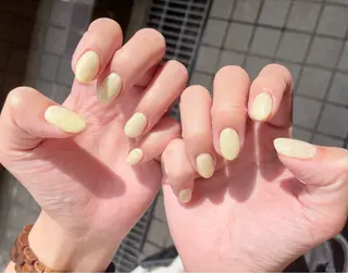 ネイル biene 鴨下愛美のネイルデザイン