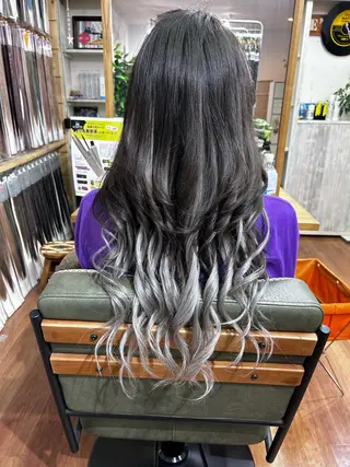 ロング 永澤 一輝のヘアスタイル