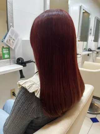 セミロング カラー ヘアケアベースウィズ所属・柳川 玲也のヘアスタイル