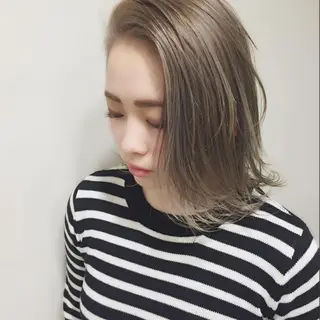 ショート カラー Hair mission【ヘアーミッション】心斎橋所属・エクステ／レイヤー 落合/心斎橋のヘアスタイル