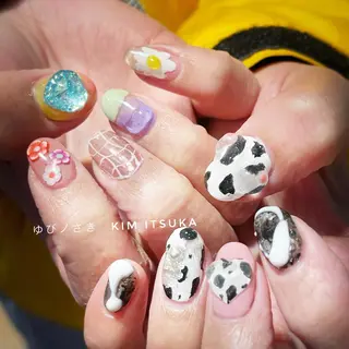 ネイル ゆびノさき茨木店 ニュアンス/アートのネイルデザイン