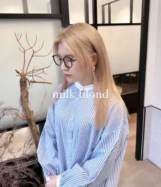 カラー storiiz所属・本田大輝top designerのヘアスタイル