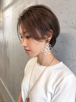 ショート nessヤマサキ リュウタのヘアスタイル