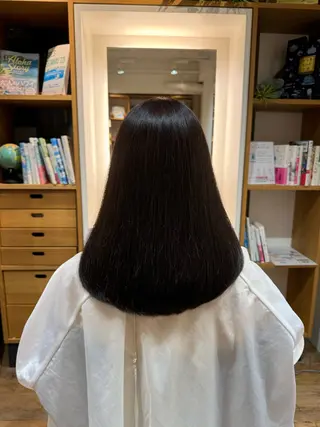 ミディアム afloatkobe所属・美髪/髪質改善 川口凌弥のヘアスタイル