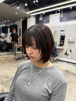ショート カット¥1100 / 𝙍𝙪𝙣𝙖⟡.のヘアスタイル