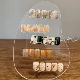 ネイル GO TODAY横浜Solace店所属・M___nail atelierのネイルデザイン