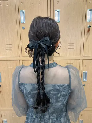 ロング 横浜/デザインカラー 派手髪/ヘアメ/まこのヘアスタイル