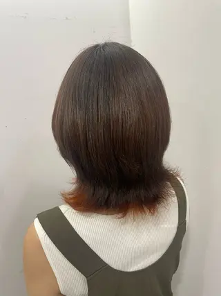 ミディアム アイブロウ 🌸暖色髪質改善 MEI🌸のヘアスタイル