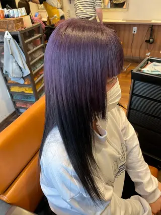 カラー Chocolat阿部野所属・なかじま ささらのヘアスタイル