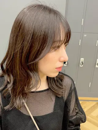 ミディアム GIEN 末吉 海斗のヘアスタイル