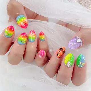 ショート CHOnail 道玄坂のネイルデザイン