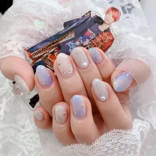 ネイル La neige* yuki 🥯🍑のネイルデザイン