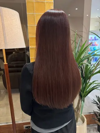 セミロング 透明感のあるモテ艶髪 🫧AYAKAのヘアスタイル