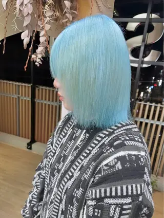 カラー 佃 優音のヘアスタイル