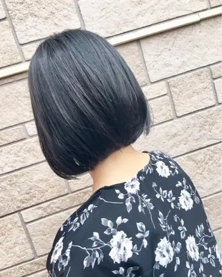ショート カラー ショート、ボブ シマダマサトのヘアスタイル