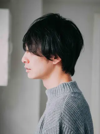 ショート パーマ メンズ ルシエ吉祥寺所属・🥖牧野 純🥖のヘアスタイル