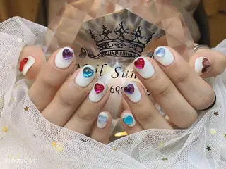 ネイル 長さだし専門店 M2　rikaのネイルデザイン