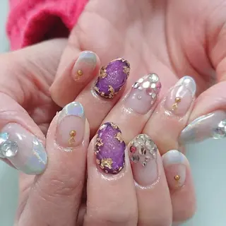 ネイル QULEONAIL所属・大城 裕麻のネイルデザイン