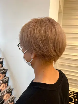 ショート ジャンクロードビギンギンザルグラン所属・🫧無料カットモデル 吉野志保🫧のヘアスタイル