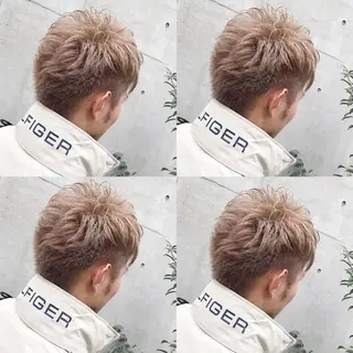 ショート カラー ヘアアレンジ ブリーチ/ヘアケア 🪞TAKUMA🪞のヘアスタイル