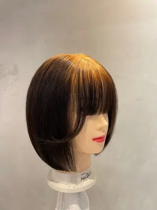 ショート オリーブカラー🫒/ 透明感カラー/みゆのヘアスタイル