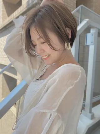 ショート カラー 宮城 良太のヘアスタイル