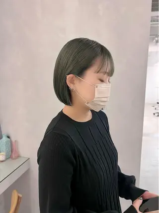 ショート foto所属・𝐁𝐋𝐔𝐄𝐓 /カット特化/新宿のヘアスタイル