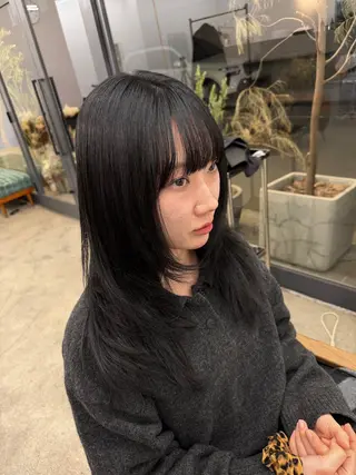 カラー ダブルカラー 大募集中❣️ あいりのヘアスタイル