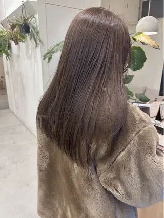 ロング カラー rion🪽 /wカラー・縮毛矯正のヘアスタイル