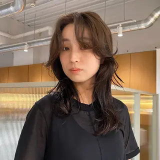 ロング カラー ベージュ/暖色🧸 ハイトーン/ninaのヘアスタイル