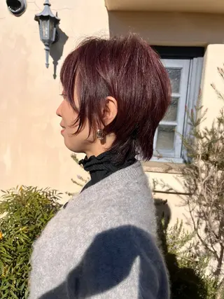 ショート 上坪 あずさのヘアスタイル