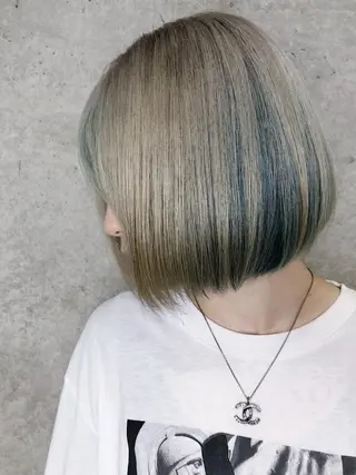 ショート カラー LA KING GINZA TOKYO所属・🧡ショートの達人 🧡SHOのヘアスタイル