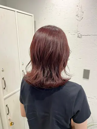 ミディアム カラー 艶髪🌈ムラカミ サキのヘアスタイル