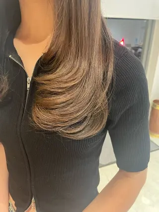 ロング ✂️岡田 大夢のヘアスタイル