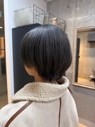 カラー 栗原 莉玖のヘアスタイル