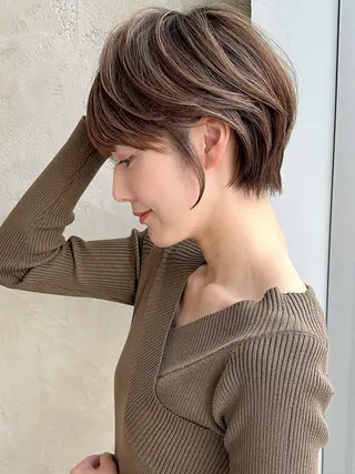 ショート カラー ショート、ボブの神✨ 峯朋也✂︎✨のヘアスタイル