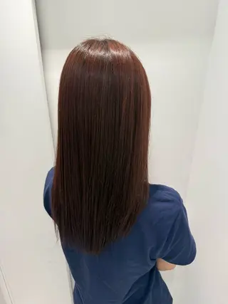 セミロング カラー 石本 泰士のヘアスタイル