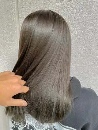 ミディアム カラー eyl〜エイル〜所属・💎赤み消しカラー 特化型デザイナー💎のヘアスタイル