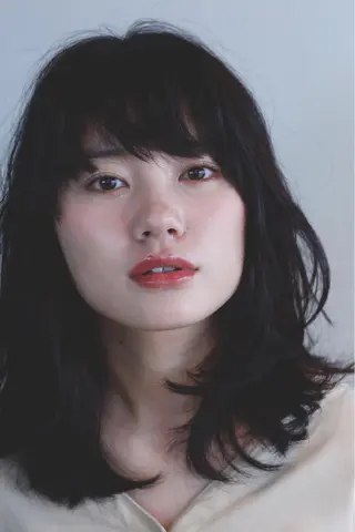 ミディアム カラー パーマ conne& ririのヘアスタイル