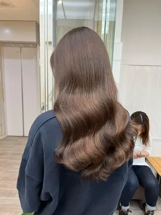 ロング カラー パーマ ヘアアレンジ メンズ 💎髪質改善特化💎 RUITOのヘアスタイル