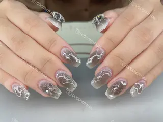 ネイル 神田 ココナッツのネイルデザイン