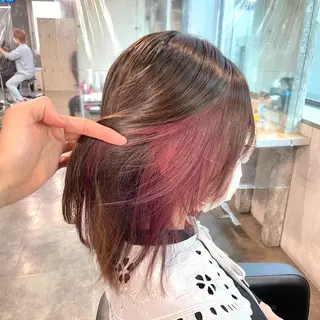 カラー ベージュカラー💖 やすひろのヘアスタイル
