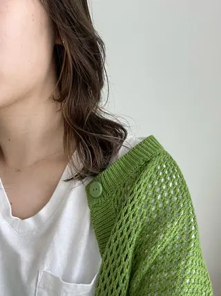 ミディアム カラー 透明感カラー/顔周り レイヤー/髪質改善のヘアスタイル