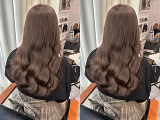 ロング 韓国風顔まわり/ベー ジュ/マツエク♡美咲のマツエク・マツパデザイン