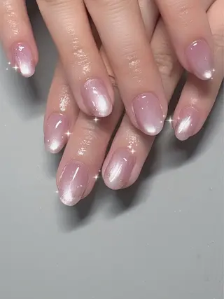 ネイル 艶/マグネット/網紅 /韓国/岩下りほのネイルデザイン