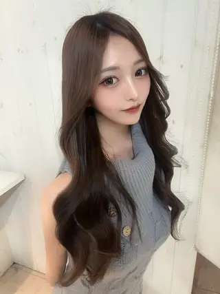 ロング カラー エクステ/ケア カラー/KOICHIのヘアスタイル