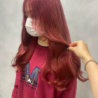 カラー 韓国・網紅 🦋HONOKA🦋のヘアスタイル