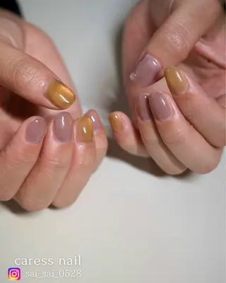 ネイル caress nail カレスネイル 代々木上原所属・カレスネイル さいのネイルデザイン